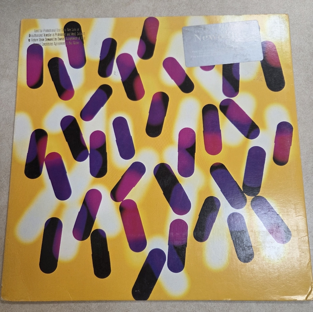 New Order - Fine Time, Don't Do It (Qwest Records, 1988) LP Vinyl Record